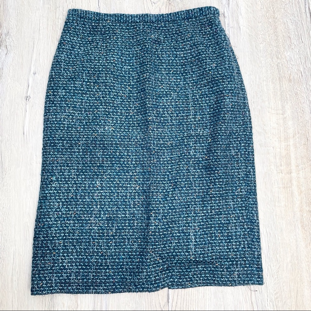 Kasper Tweed Knit Midi Skirt Sz 6
